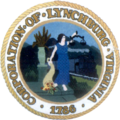 Old seal of the City of Lynchburg