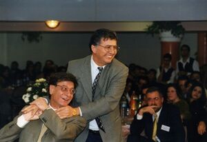 سميح القاسم ومحمود درويش