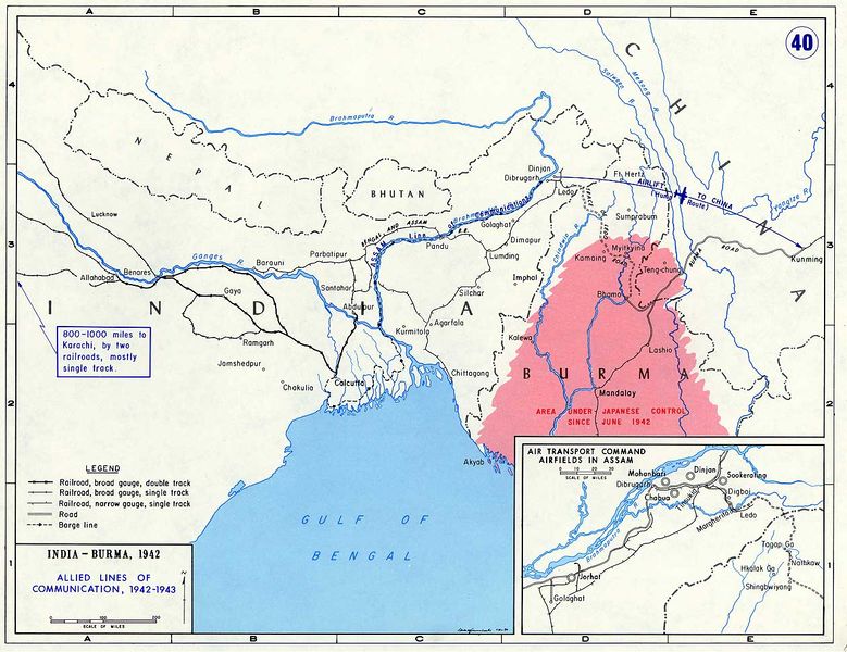 ملف:Allied lines of communication in Southeast Asia, 1942-43.jpg