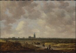 View of The Hague from the Northwest (1647), oil on panel, 66 x 96.2 cm., Metropolitan Museum of Art