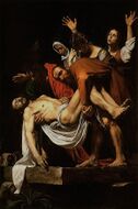 Caravaggio The Entombment of Christ Pinacoteca Vaticana