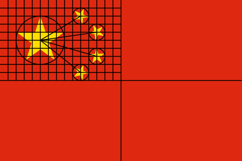 ملف:Construction sheet of Flag of the People's Republic of China.svg