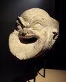 Gargoyle in the form of a Greek comic mask. Ai Khanoum, 2nd century BC.
