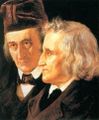 Jakob and Wilhelm Grimm, best-known collectors of German and European folk tales