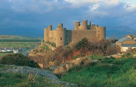 ...and Harlech Castle;