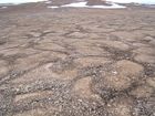  ..with patterned ground on Devon Island in the Canadian Arctic.
