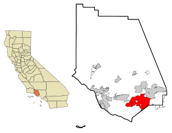 موقع ثوزند أوكس في مقاطعة ڤنتورا وولاية كاليفورنيا.