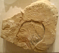 Talatat with an aged Nefertiti, Brooklyn Museum.