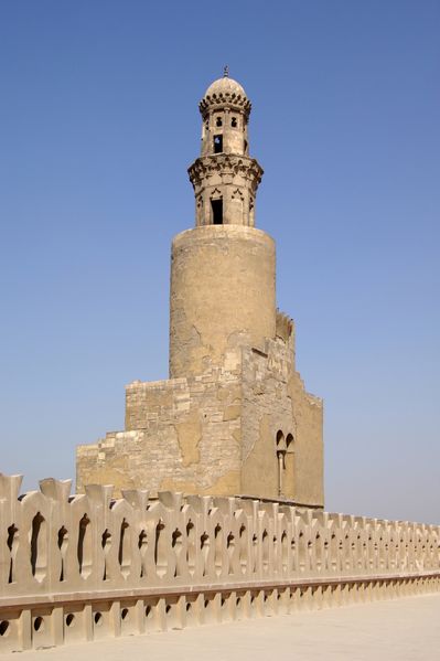 ملف:Kairo Ibn Tulun Moschee BW 7.jpg