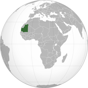 موقع موريتانيا