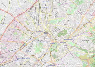 Open street map Central Athens.png