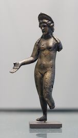 Figure of Venus, bronze and cast iron (1st-4th c. AD -Carnavalet Museum)