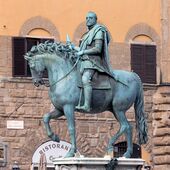 Giambologna, Cosimo I de' Medici, 1598, Piazza della Signoria, Florence