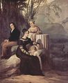 Portrait of the family Stampa di Soncino (1821-1822) Pinacoteca di Brera, Milan