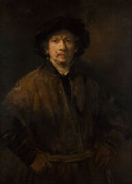 Self-portrait by Rembrandt