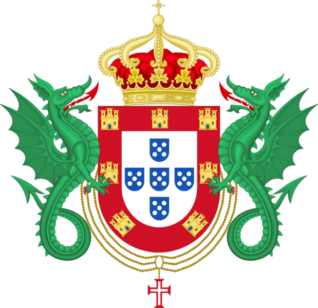 ملف:Coat of Arms of the Kingdom of Portugal (1640-1910).png