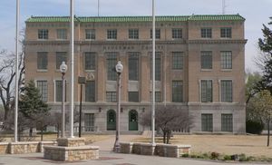 Hodgeman County Courthouse in Jetmore
