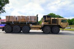 Oshkosh M1075 Palletized Load System (PLS) truck
