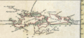 Weddell Island (nameless) on a 1777 chart of the Falkland Islands by James Cook