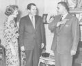 الرئيس جمال عبد الناصر ونيكسون