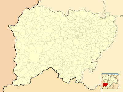 Location map Salamanca