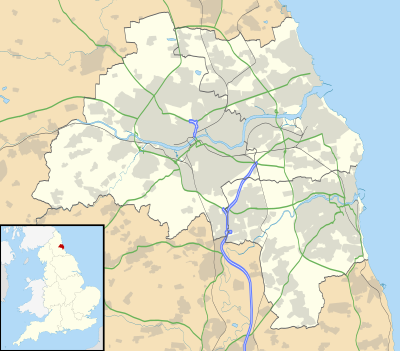 Tyne and Wear UK location map.svg