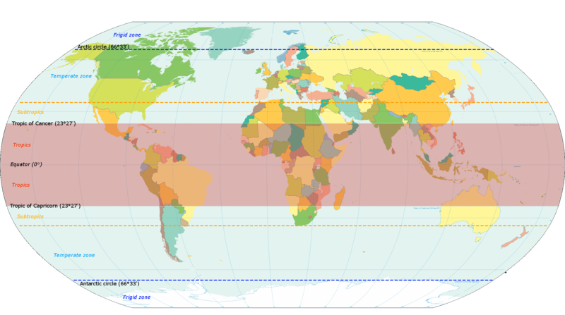 ملف:World map indicating tropics and subtropics.png