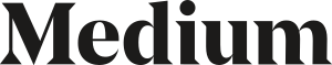 Medium logo Wordmark Black.svg