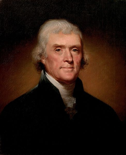 ملف:Official Presidential portrait of Thomas Jefferson (by Rembrandt Peale, 1800)(cropped).jpg