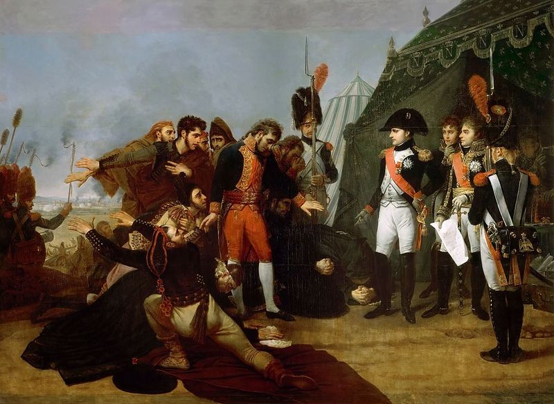 ملف:Antoine-Jean Gros - Capitulation de Madrid, le 4 décembre 1808.jpg