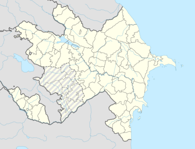 Location map Azerbaijan
