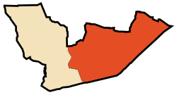 Location of In Guezzam commune within In Guezzam Province