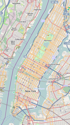 Location map United States Manhattan