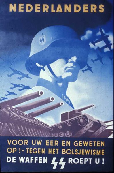 ملف:Nazi poster Nederlanders.jpg