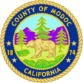 Seal of the County of Modoc