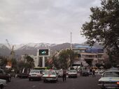 A view of Tajrish Square looking northward