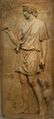 نقش بارز لأنتينوس في شخصية سيلڤانوس، متحف روما الوطني.