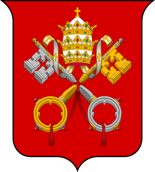 ملف:Coat of arms of the Vatican City.svg