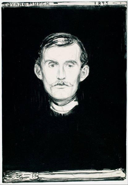 ملف:Edvard Munch - Self-Portrait - Google Art Project.jpg