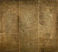 The original 1602 Matteo Ricci map, right part