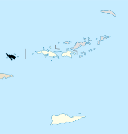سانت كروي is located in جزر العذراء الأمريكية