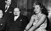 إرما كابيتشى مينوتولو والملك فاروق عام 1954