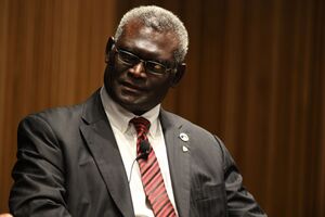 رئيس وزراء جزر سليمان ماناسيه سوغافاره