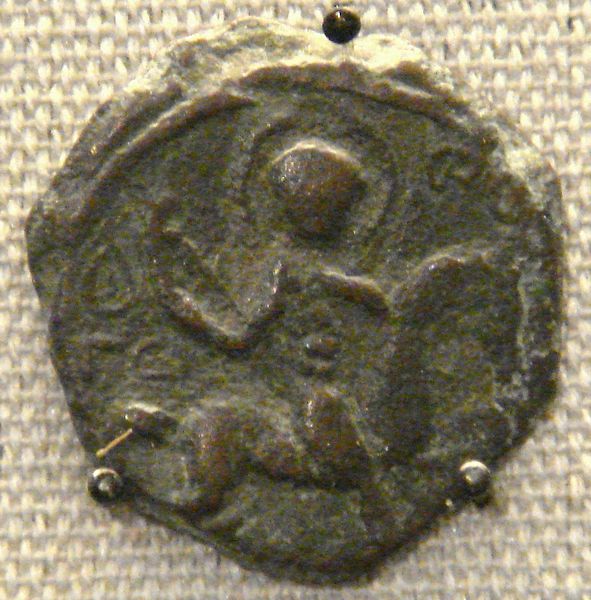 ملف:Antioch 1112 1119 Saint George on horseback.jpg