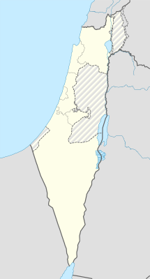 Location map Israel south wb