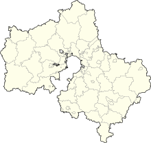 VKO is located in Moscow Oblast