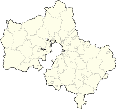 Location map Russia Moscow Oblast