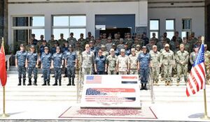 اختتام تدريبات "النسر المدافع" بين الجيش المصري والأمريكي في البحر الأحمر، سبتمبر 2024.