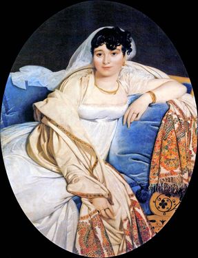 Portrait of Marie-Françoise Rivière (1805–06), oil on canvas, 116.5 x 81.7 cm, Louvre