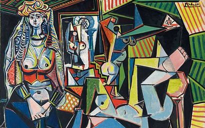 Les femmes d’Alger, Picasso, version O.jpg